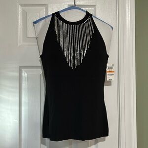 INC Jewel neck blouse (tank)